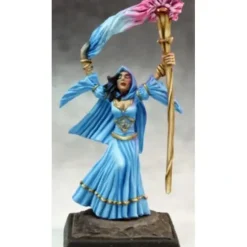 Tabletop Miniatures>Reaper Miniatures Arcanamirim Wizard #60135 Pathfinder Miniatures Unpainted Mini - Your Source for Gaming Essentials
