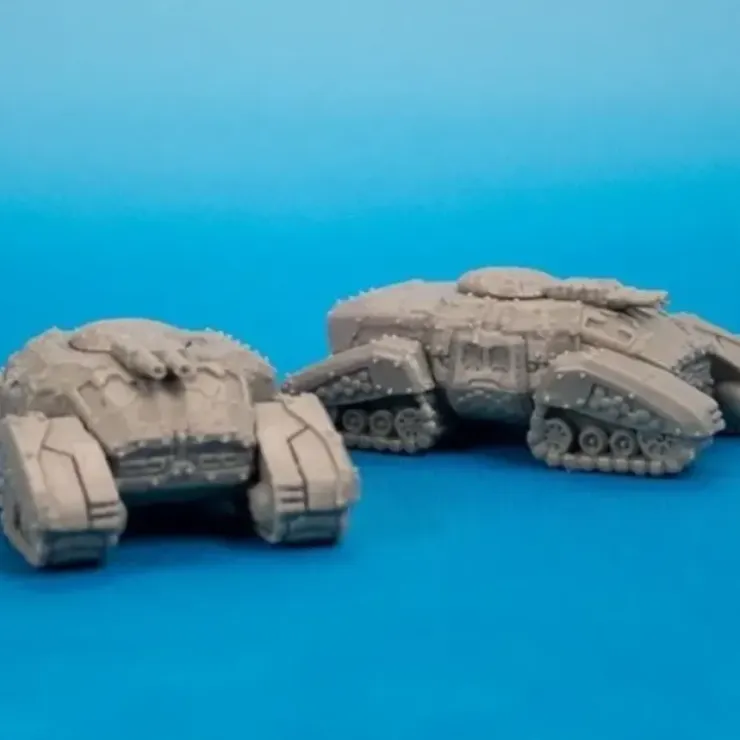 Tabletop Miniatures>Reaper Miniatures Armadillo 72263 Unpainted Plastic CAV Strike Operations Figure - Your Source for Gaming Essentials