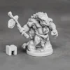 Tabletop Miniatures>Reaper Miniatures Armorback Barbarian (Ankylosaurus) #03876 Unpainted Metal Mini - Your Source for Gaming Essentials