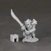 Tabletop Miniatures>Reaper Miniatures Armored Goblin Leader#03849 Dark Heaven Unpainted Metal - Your Source for Gaming Essentials