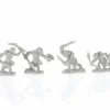 Tabletop Miniatures>Reaper Miniatures Armored Goblin Warriors (4) #77679 Unpainted Plastic Bones Mini Figure - Your Source for Gaming Essentials