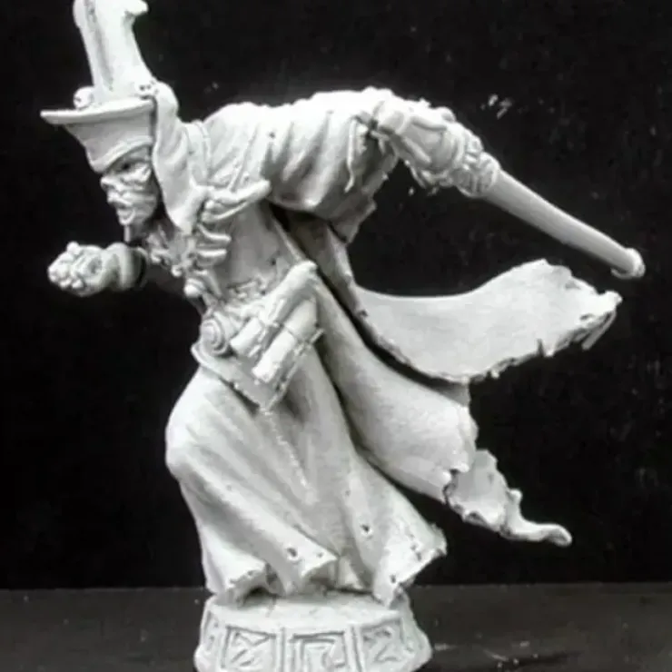 Tabletop Miniatures>Reaper Miniatures Aserlis, Liche King 02896 Dark Heaven Legends Unpainted Metal - Your Source for Gaming Essentials