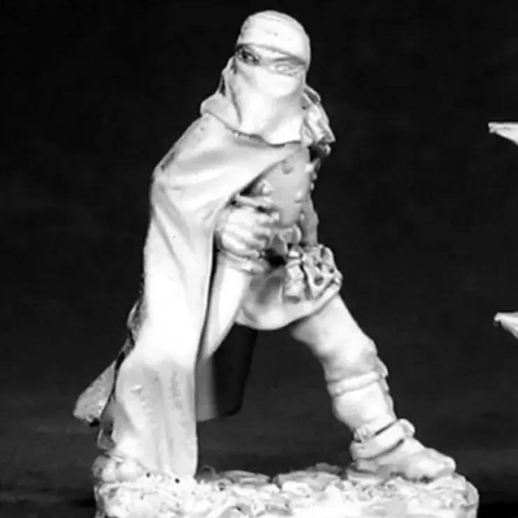 Tabletop Miniatures>Reaper Miniatures Assassin/Blue Orchid #02588 Dark Heaven Unpainted Metal - Your Source for Gaming Essentials