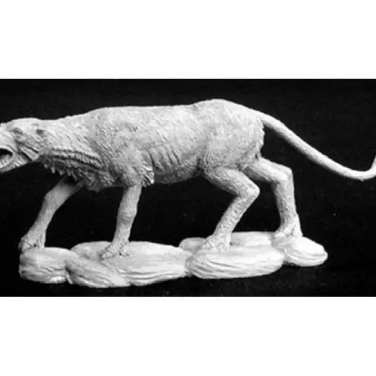 Tabletop Miniatures>Reaper Miniatures Badger-Wolf #02806 Dark Heaven Legends Unpainted Metal Figure - Your Source for Gaming Essentials