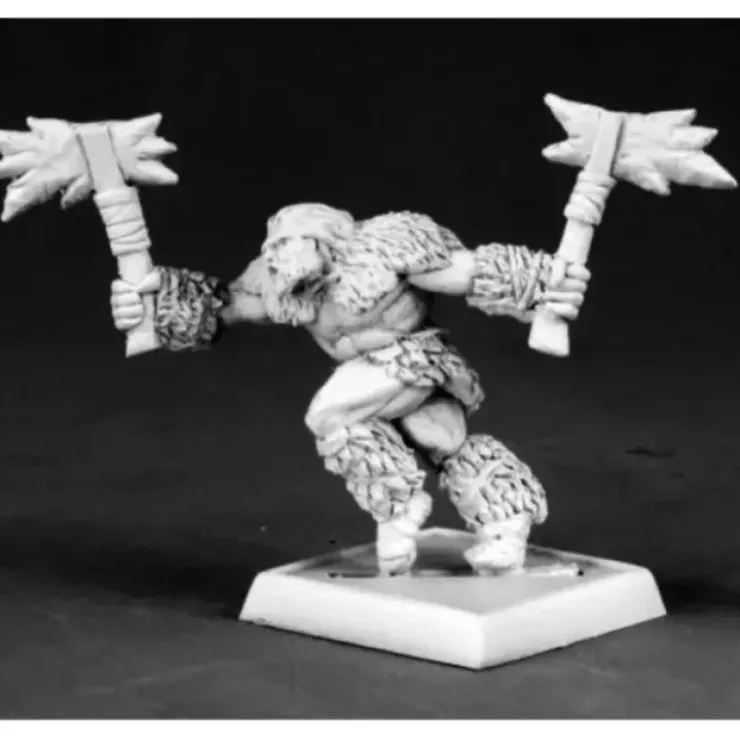 Tabletop Miniatures>Reaper Miniatures Barbarian Berserker of Icingstead #14610 Icingstead Unpainted - Your Source for Gaming Essentials