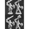 Tabletop Miniatures>Reaper Miniatures Barbarians 4 Pcs 06037 Dark Heaven Army Packs Unpainted Metal - Your Source for Gaming Essentials