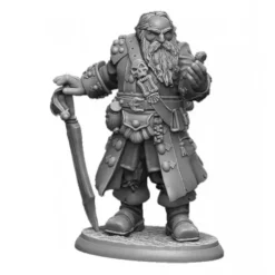 Tabletop Miniatures>Reaper Miniatures Barnabus Frost, Pirate Lord of Brinewind 04028 Unpainted Metal - Your Source for Gaming Essentials