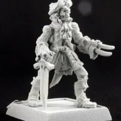 Tabletop Miniatures>Reaper Miniatures Baron LeBone, Razig Captain #14218 Razig Unpainted D&D Mini - Your Source for Gaming Essentials