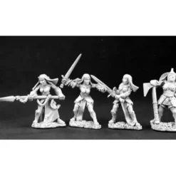 Tabletop Miniatures>Reaper Miniatures Battle Nuns and Mother Superior #06062 Warlord Army Unpainted - Your Source for Gaming Essentials