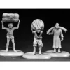 Reaper Miniatures Bearers And Porters (3) #50102 Chronoscope D&D RPG Mini Figure - Your Source for Gaming Essentials* Tabletop Miniatures