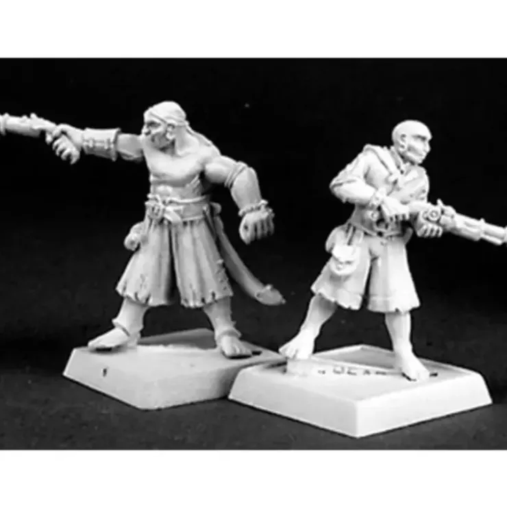 Reaper Miniatures Blackreef Pirates (9) #06174 Warlord Army Pack Unpainted Mini - Your Source for Gaming Essentials* Tabletop Miniatures