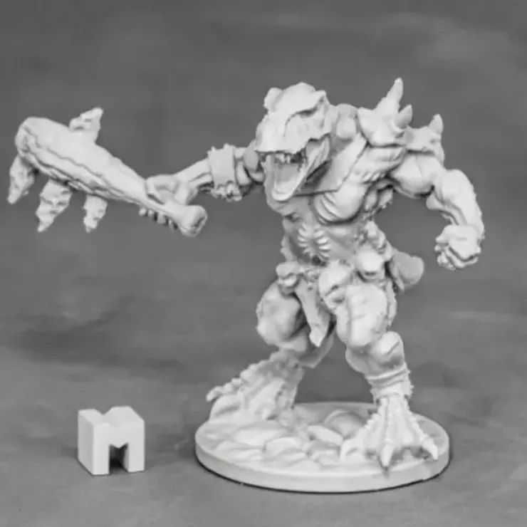 Tabletop Miniatures>Reaper Miniatures Blacktooth Savage (Tyrannosaur) #03877 Unpainted Metal Mini - Your Source for Gaming Essentials