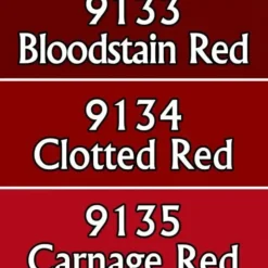 Tabletop Miniatures>Reaper Miniatures Bloodthirsty Reds 09745 Master Series Triads 3 Pack .5oz Paint - Your Source for Gaming Essentials