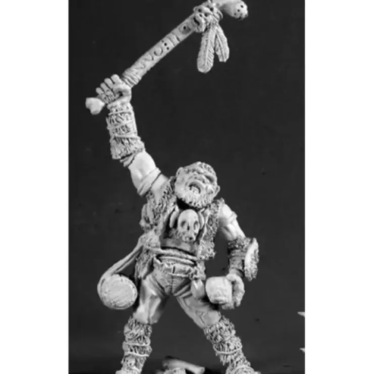 Tabletop Miniatures>Reaper Miniatures Blorg, Hill Giant #02579 Dark Heaven Legends Unpainted Metal - Your Source for Gaming Essentials