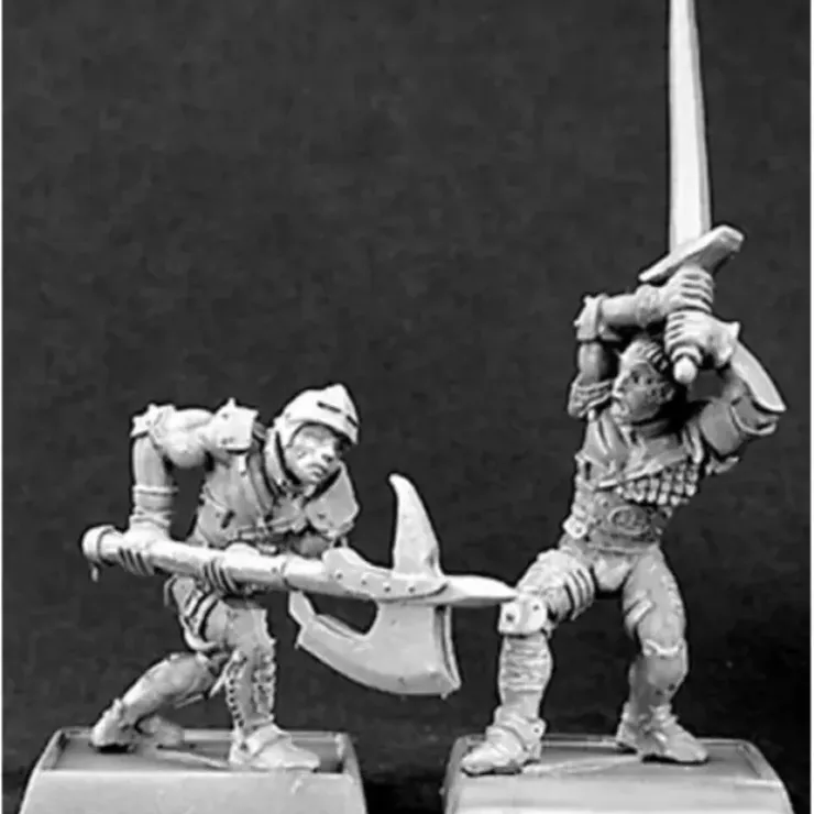 Tabletop Miniatures>Reaper Miniatures Bondslave Survivors (9) 06172 Warlord Army Pack Unpainted Mini - Your Source for Gaming Essentials