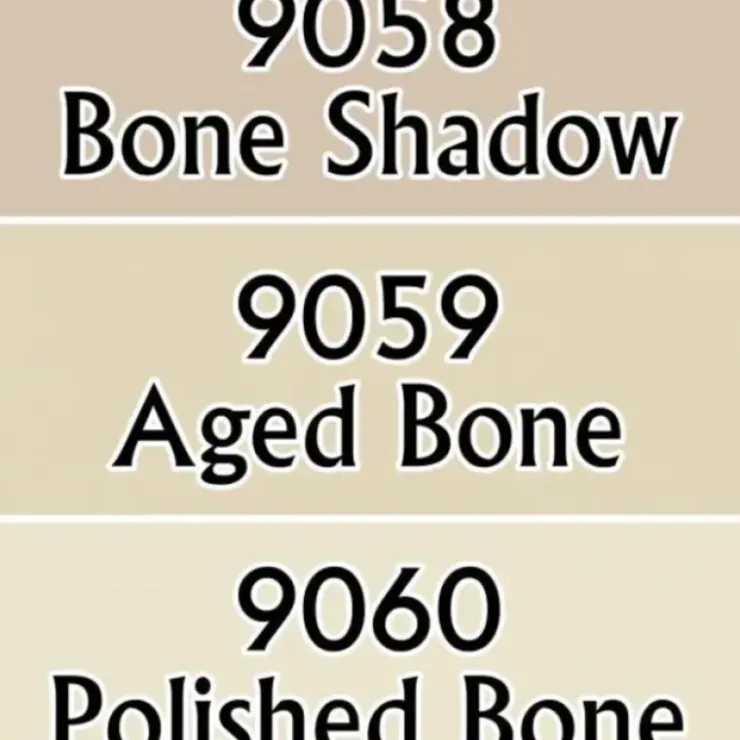Tabletop Miniatures>Reaper Miniatures Bone Colors #09720 Master Series Triads 3 Pack .5oz Paint - Your Source for Gaming Essentials