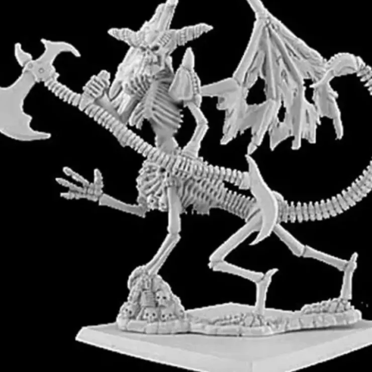 Tabletop Miniatures>Reaper Miniatures Bone Horror, Necropolis Monster #14185 Necropolis Unpainted - Your Source for Gaming Essentials