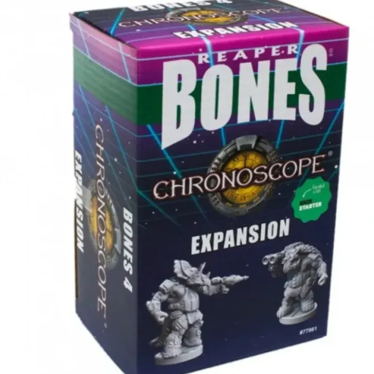Tabletop Miniatures>Reaper Miniatures Bones 4 Chronoscope Expansion (30+ Unpainted Plastic Bones Figures) - Your Source for Gaming Essentials