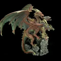 Tabletop Miniatures>Reaper Miniatures Bones Ma'al Drakar the Dragon Tyrant 77580 Huge Plastic Figure - Your Source for Gaming Essentials