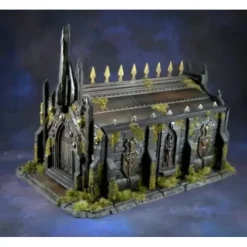 Tabletop Miniatures>Reaper Miniatures Bones Obsidian Crypt #77637 Unpainted Plastic Building Scenery - Your Source for Gaming Essentials