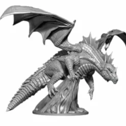 Tabletop Miniatures>Reaper Miniatures Bones 5: Valfuryx the Vile Dragon 19201 Unpainted Plastic Mini - Your Source for Gaming Essentials