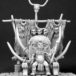 Tabletop Miniatures>Reaper Miniatures Bongani, Savage King #03153 Dark Heaven Unpainted Metal - Your Source for Gaming Essentials