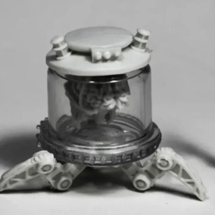 Tabletop Miniatures>Reaper Miniatures Brain In a Jar#77493 Bones RPG D&D Mini Figure - Your Source for Gaming Essentials