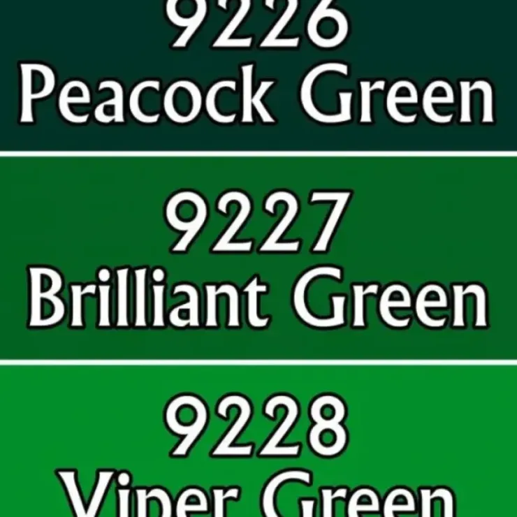 Tabletop Miniatures>Reaper Miniatures Brilliant Greens #09776 Master Series Triads 3 Pack .5oz Paint - Your Source for Gaming Essentials