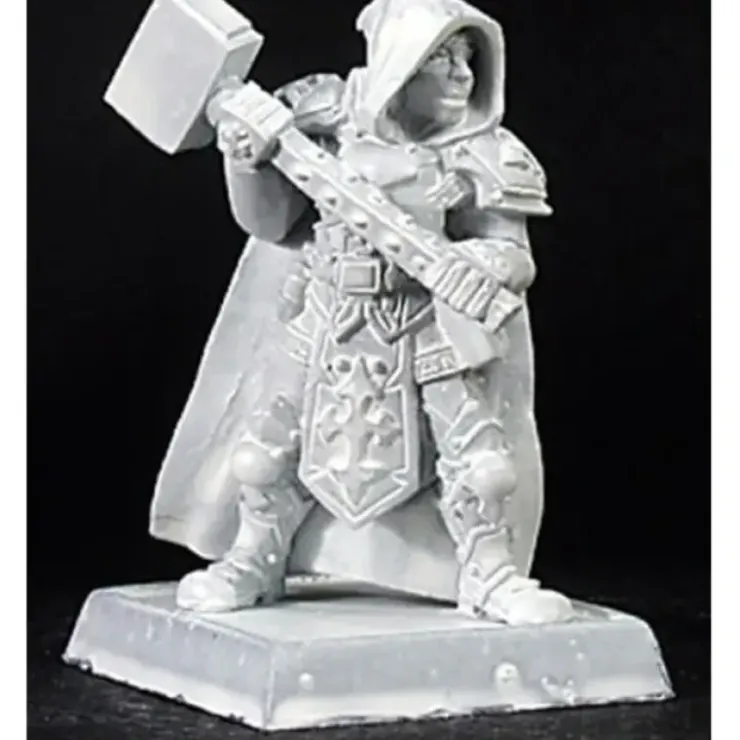 Tabletop Miniatures>Reaper Miniatures Broderick Alt Pose Crusaders Captain 14269 Crusaders Unpainted - Your Source for Gaming Essentials