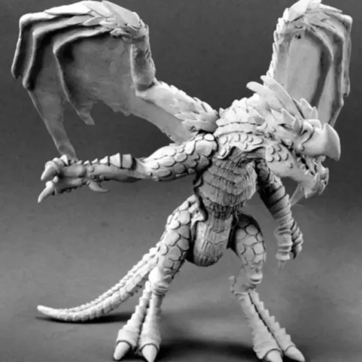 Tabletop Miniatures>Reaper Miniatures Brood Dragon #03539 Dark Heaven Legends RPG D&D Mini Figure - Your Source for Gaming Essentials