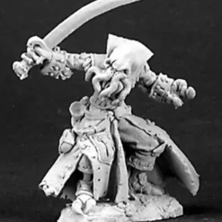 Tabletop Miniatures>Reaper Miniatures B'Thuhl, Bathalian Pirate #03135 Dark Heaven Unpainted Metal - Your Source for Gaming Essentials