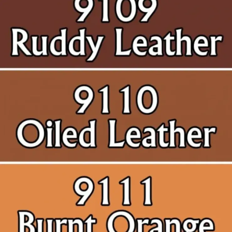 Reaper Miniatures Burnt Colors #09737 Master Series Triads 3 Pack .5oz Paint - Your Source for Gaming Essentials* Tabletop Miniatures