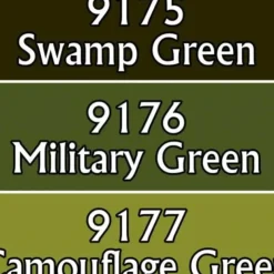 Tabletop Miniatures>Reaper Miniatures Camoflage Green #09759 Master Series Triads 3 Pack .5oz Paint - Your Source for Gaming Essentials