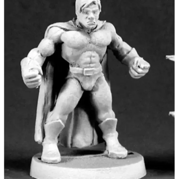 Tabletop Miniatures>Reaper Miniatures Captain Griffon, Superhero #50027 Chronoscope D&D Mini Figure - Your Source for Gaming Essentials