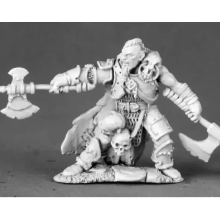 Tabletop Miniatures>Reaper Miniatures Castrus Vile Evil Mercenary 03496 Dark Heaven Unpainted Metal - Your Source for Gaming Essentials