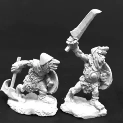 Tabletop Miniatures>Reaper Miniatures Cave Goblin Warriors (2) #03776 Dark Heaven Legends Unpainted - Your Source for Gaming Essentials