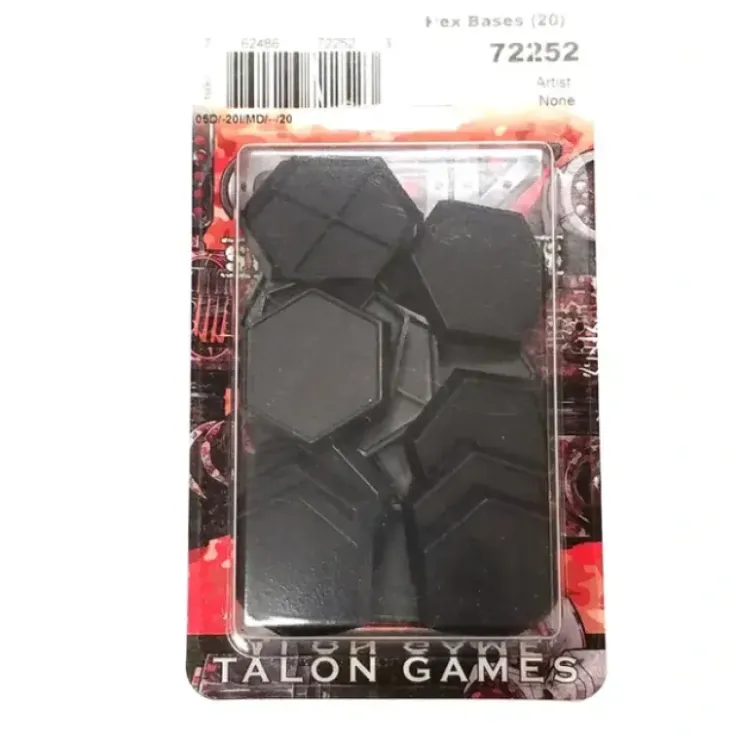 Tabletop Miniatures>Reaper Miniatures 1" CAV Hex Gaming Base (20 Pcs) #72252 for Reaper Mini Figures - Your Source for Gaming Essentials