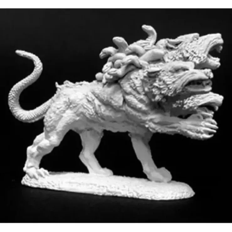 Tabletop Miniatures>Reaper Miniatures Cerberus #02172 Dark Heaven Legends Unpainted Metal RPG Figure - Your Source for Gaming Essentials