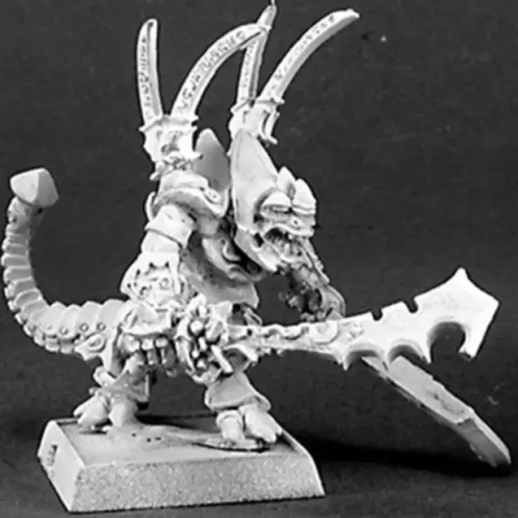 Tabletop Miniatures>Reaper Miniatures Chai-Uut, Reptus Captain #14308 Reptus Unpainted RPG D&D Mini - Your Source for Gaming Essentials