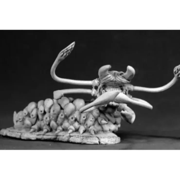 Tabletop Miniatures>Reaper Miniatures Charnel Grub #03017 Dark Heaven Legends Unpainted Metal Figure - Your Source for Gaming Essentials