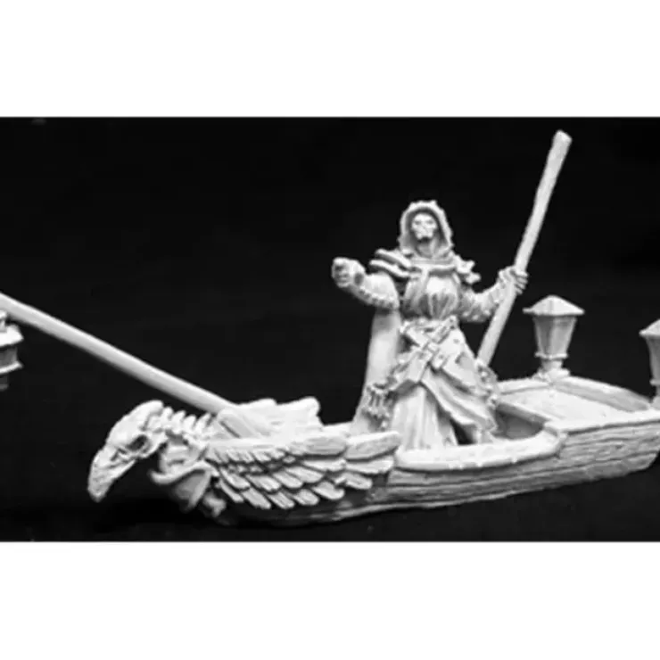 Tabletop Miniatures>Reaper Miniatures Charon #02696 Dark Heaven Legends Unpainted Metal RPG Figure - Your Source for Gaming Essentials