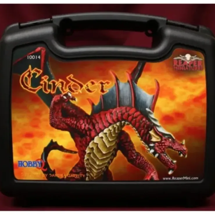 Tabletop Miniatures>Reaper Miniatures Cindercinder, the Red Drag #10014 Boxed Sets Unpainted Metal - Your Source for Gaming Essentials