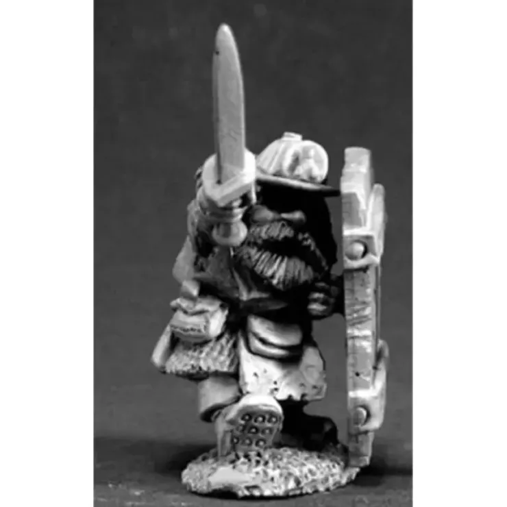 Tabletop Miniatures>Reaper Miniatures Cobb Blackbadger Dwarf Mine 03417 Dark Heaven Unpainted Metal - Your Source for Gaming Essentials