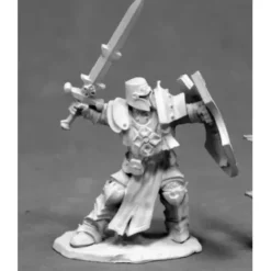 Tabletop Miniatures>Reaper Miniatures Crusader Champion #03828 Dark Heaven Unpainted Metal - Your Source for Gaming Essentials