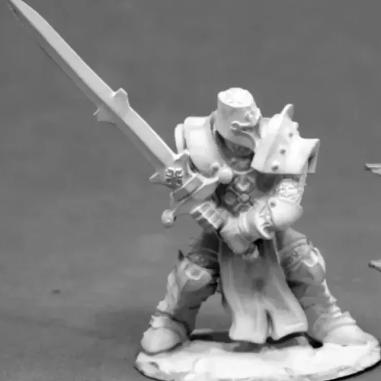 Tabletop Miniatures>Reaper Miniatures Crusader Justifier #03830 Dark Heaven Unpainted Metal - Your Source for Gaming Essentials