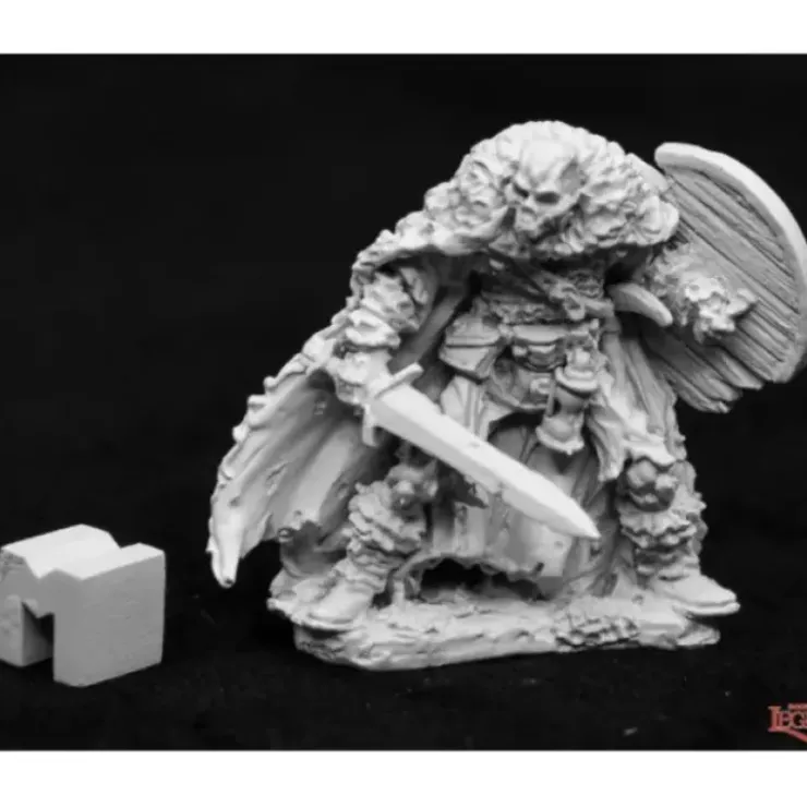 Tabletop Miniatures>Reaper Miniatures Crypt Guardian Skeleton #03951 Dark Heaven Unpainted Metal - Your Source for Gaming Essentials