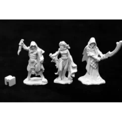 Tabletop Miniatures>Reaper Miniatures Cultist Minions of the Crawling One (3) #03940 Unpainted Metal - Your Source for Gaming Essentials