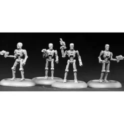 Tabletop Miniatures>Reaper Miniatures Cyber-Reavers (4) #50097 Chronoscope Metal D&D RPG Mini Figure - Your Source for Gaming Essentials