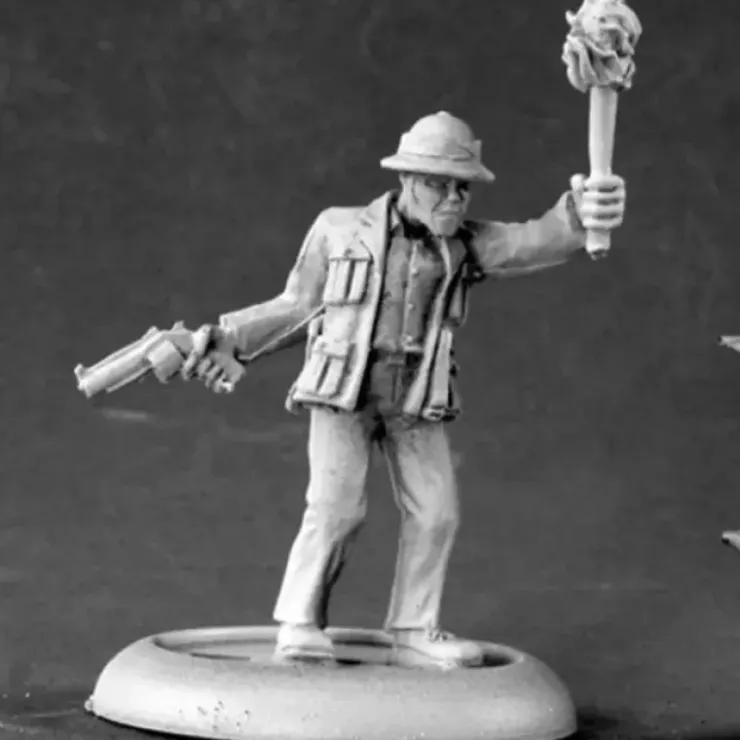 Tabletop Miniatures>Reaper Miniatures Dan McDermott, Archaeologist #50087 Chronoscope Mini Figure - Your Source for Gaming Essentials