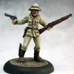 Tabletop Miniatures>Reaper Miniatures Dan Mcdermott, Pulp Era Hero #50295 Chronoscope Unpainted Mini - Your Source for Gaming Essentials
